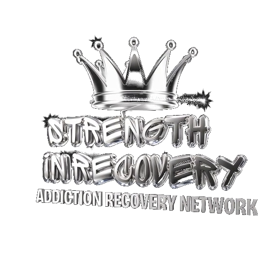 Strength in Recovery — Addiction Recovery Network chrome logo