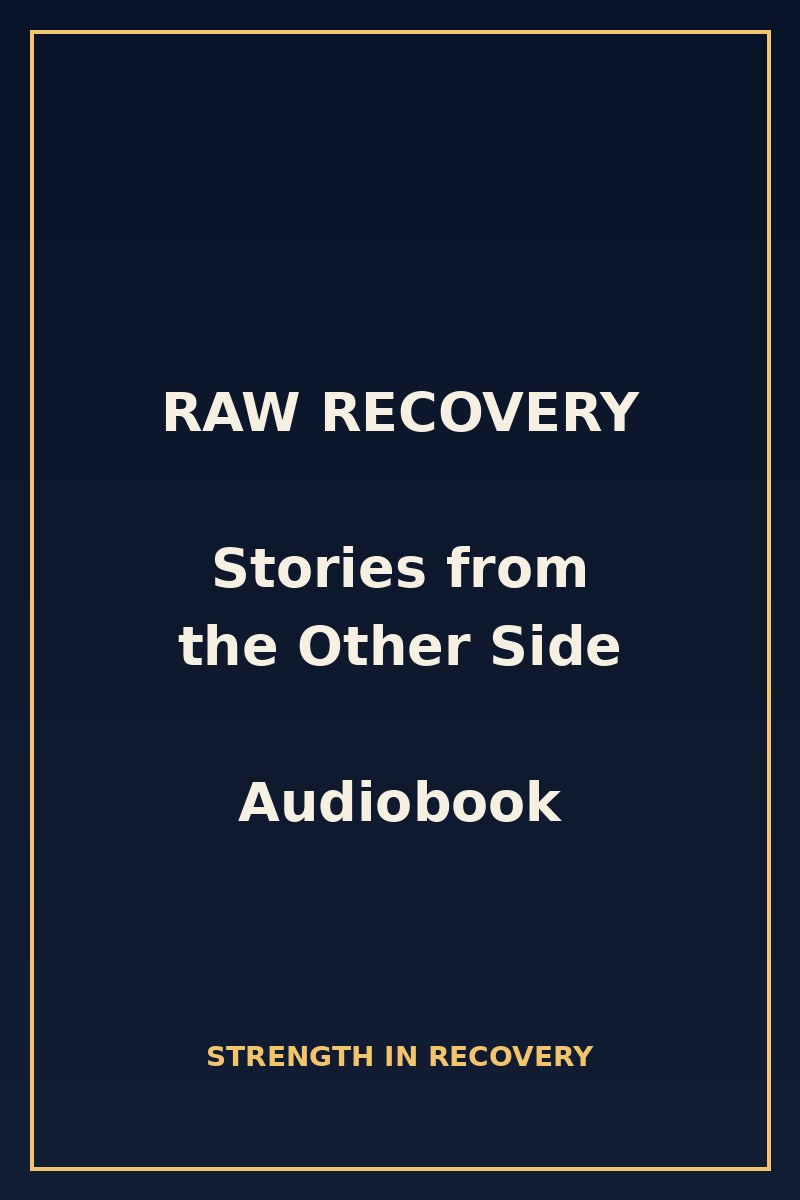 Raw Recovery audiobook cover